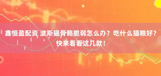 鑫恒盈配资 波斯猫骨骼脆弱怎么办？吃什么猫粮好？快来看看这几款！